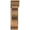 Ekena Millwork Funston Traditional Smooth Bracket w/ Offset Brace, Western Red Cedar, 7 1/2"W x 28"D x 28"H BKT0806X28X28FST01SWR - alternate 4